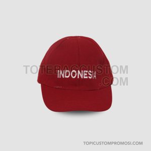 Topi Indonesia Merah